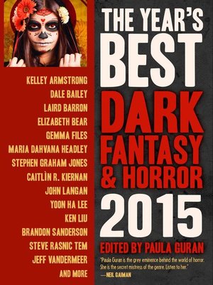 cover image of The Year's Best Dark Fantasy & Horror, 2015 Edition
